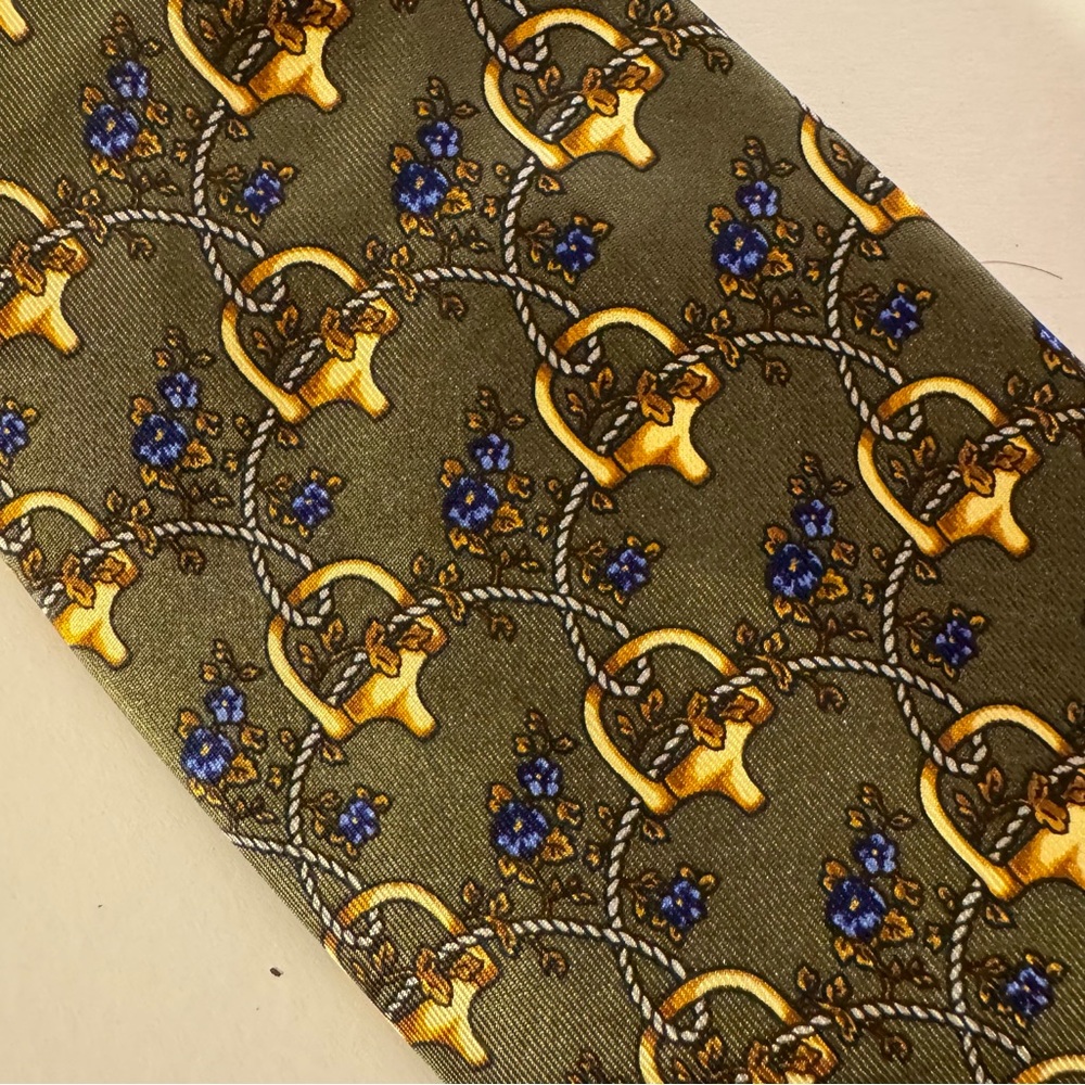 LANCEL PARIS SILK TIE